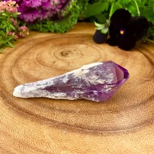 AMETHYST RAW WAND POINT